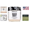 Naked Vanilla Whey Protein 1Lb - 3 Ingredients, All-Natural Grass-Fed