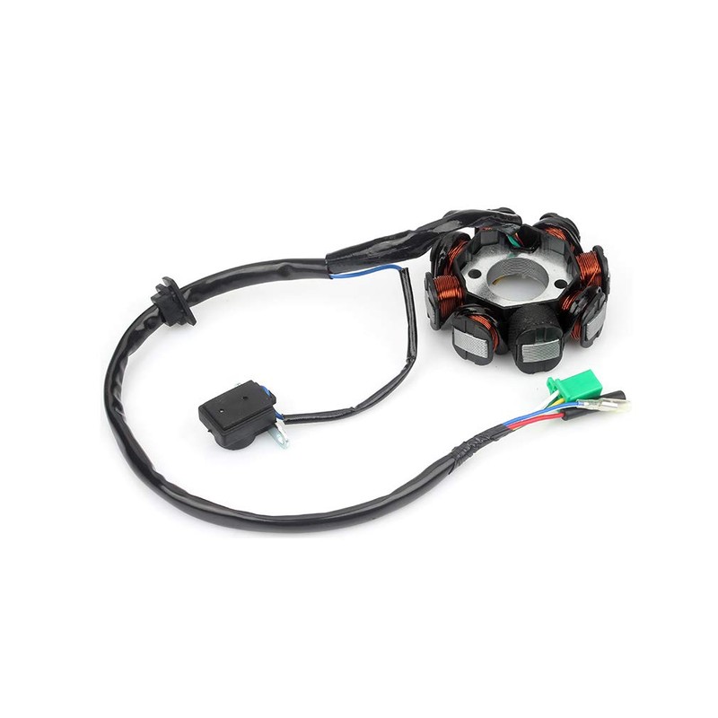 Chanoc 8 Poles Magneto Stator DC for GY6 150cc ATV