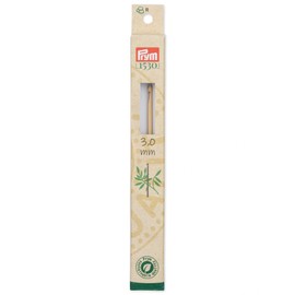 Prym 197602-1 Crochet Hook for Wool Bamboo 15 cm 3.00 mm 100% Beige One Size