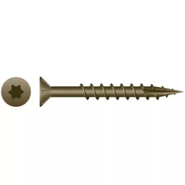 Strong Point #10 x 6" STAR DRIVE FLAT HEAD WAR COATED SCREWS 500ct | XT1060W