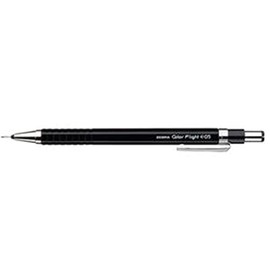 Zebra Color Flight 0.5mm Lead Mechanical Pencil, Black Body (MA53-BK)