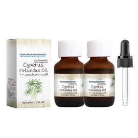 Cyperus Rotundus Oil, Cyperus Rotundus Oil for Hair Removal, Body Hair Growth Inhibitor, Cyperus Oil Organic, Pure Cyperus Oil for Reducing Body Hair Growth (2)