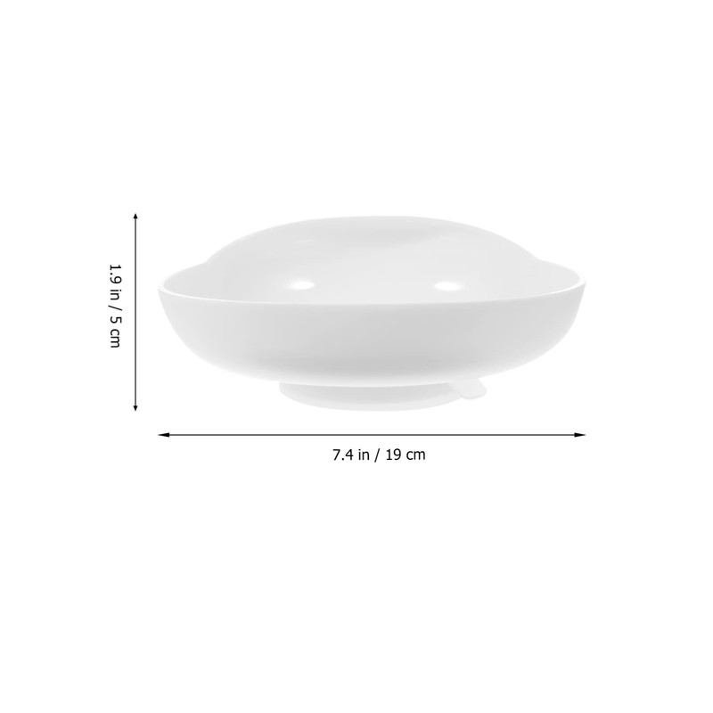 DOITOOL Elderly Bowls, Adaptive Bowl, Scoop Plate with Suction Base,