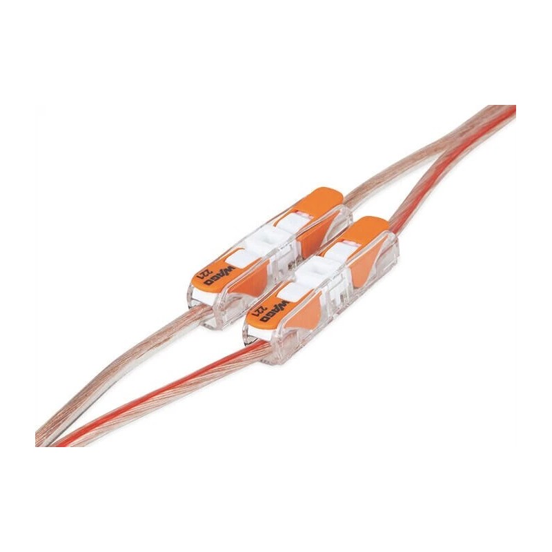 ITDsales WAGO 221-2401 Inline Splicing Connectors 30ct in a Reuseable