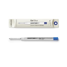 Leuchtturm1917 368526 Twist Gel Pen Refill, 0.5 mm, Blue
