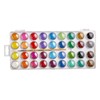 KINGART W/Brush, Set of 36 Watercolor Paint Set, Assorted 36