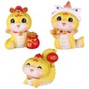 3Pcs Snake Ornament Year of The Snake Figures Snake Statue