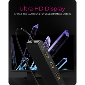 Icy Box IB-Dk2116-C Docking USB 3.2 Gen 2 [3.1 Gen 2] TypE-C Nero (nb Acc Icy Box Docking Dk2116-C UsB-c)