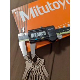 Schlage (2 Keys) SCHLAGE ORIGINAL (35-101 C) SC1, SC4 Cut by Code OR Random Key - Cut to Code, SC1 (5 pin)