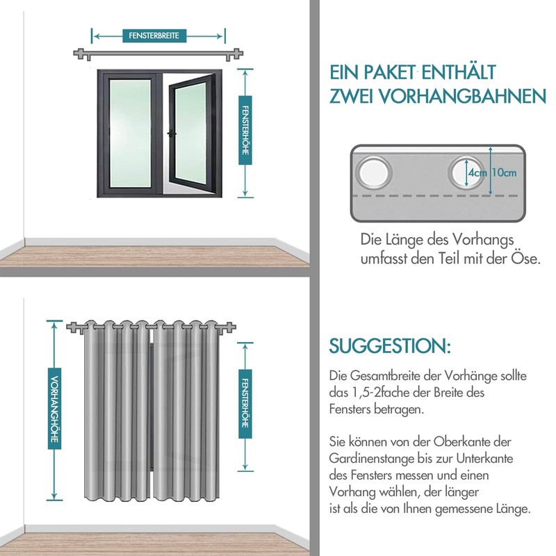 Miulee Sheer voile floral embroidery curtains with eyelets, transparent1