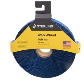 Sterling Ropes 1" Tubular Mil-Spec Webbing - Blue 30ft