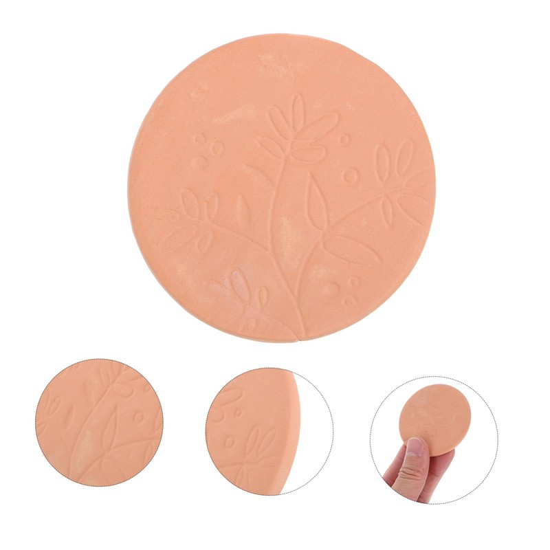 Alipis Bread Warmer Stone Sugar Softener Discs 4 Pack Terracotta