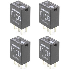 4 Pack 8T2T-14B192-AA Multi-Function Relay 4-PIN 8T2T14B192AA OEM Relays Compatible for F150 F-250