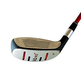KICK-X GOLF Men's Ma-Nine Hybrid Club with Grafalloy Shaft, Left Hand, Senior Flex, 21 Degree