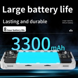 rg35xx H - Emulador de juegos retro 35xxH con una tarjeta 64G precargada 5570 juegos rg35xxh visualización IPS de 3.5 pulgadas compatible con 5G WiFi Bluetooth HDMI y salida de TV