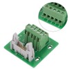 PLC Breakout Board, IDC10P 10Pin Male Header Breakout Board Terminal