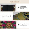 2 Pack Tissue Box Cover Holder, Flowers Ornate Zentangle Texture