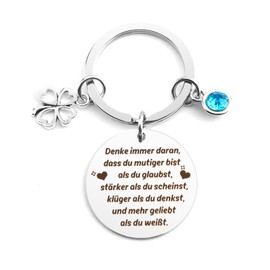 Lucky charm, lucky charm back to school, thank you gifts, farewell gift, lucky charm children, lucky charm school, key ring, guardian angel, key ring children lucky charm, blue