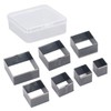 7PCS Leather Cutting Dies Set Square Shape Leather Punching Die