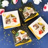 DPKOW 12pcs Eid Mubarak Boxes with Window, Eid Party Boxes