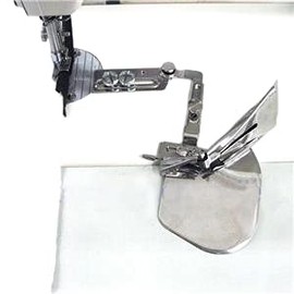 Sewing Machine Double Fold Binder Binding Attachment with Swing Away Bracket (Size 2")