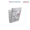 Deflecto A4 Wall Mounted Magazine File Holder - Perfect for