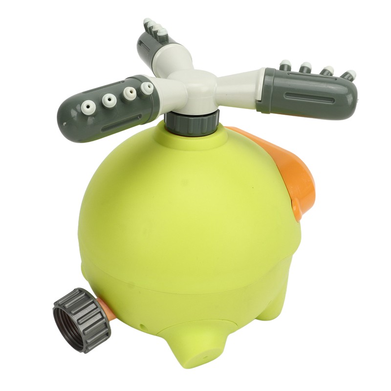 Kids Water Spray Sprinkler Rotatable Cute Frog Shape Outdoor Water
