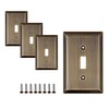 SleekLighting | Wall plates Decorative Classic Antique Brass | Electric