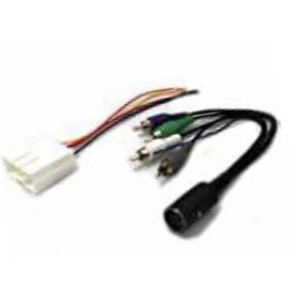 Car Stereo Radio Wire Harness -Made for Some Mitsubishi: Vehicles with Factory External Amp Only: 1992-2004 Diamante, 1995-2005 Eclipse, 2002-2007 Lancer, 1997-2005 Montero + More