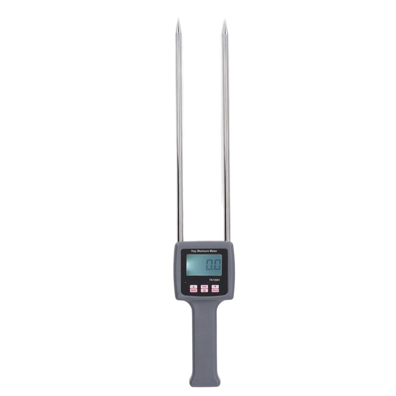 Hay Moisture Meter ABS Housing Digital Display Handheld Multifunctional Portable