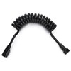 Hose Inlet Pipe 2M Shower Hose Black Flexible Shower Pipe