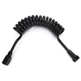 Hose Inlet Pipe 2M Shower Hose Black Flexible Shower Pipe for Bidet Toilet, Personal Hygiene, Pet Bath