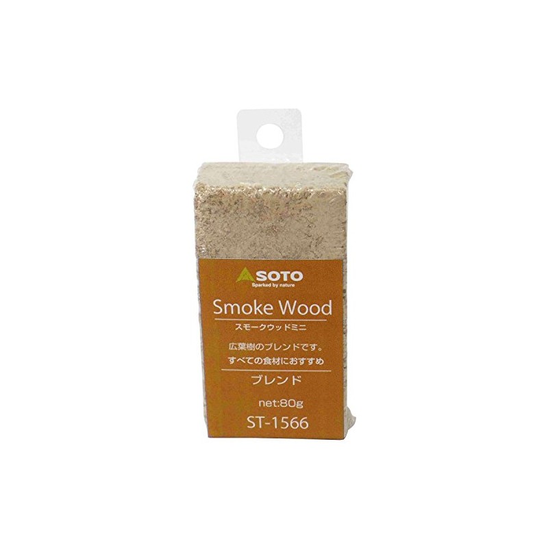 ソト(SOTO) 燻煙材 ウッド ミニ 80g 燻製 熱燻 温燻 ブレンド ST-1566