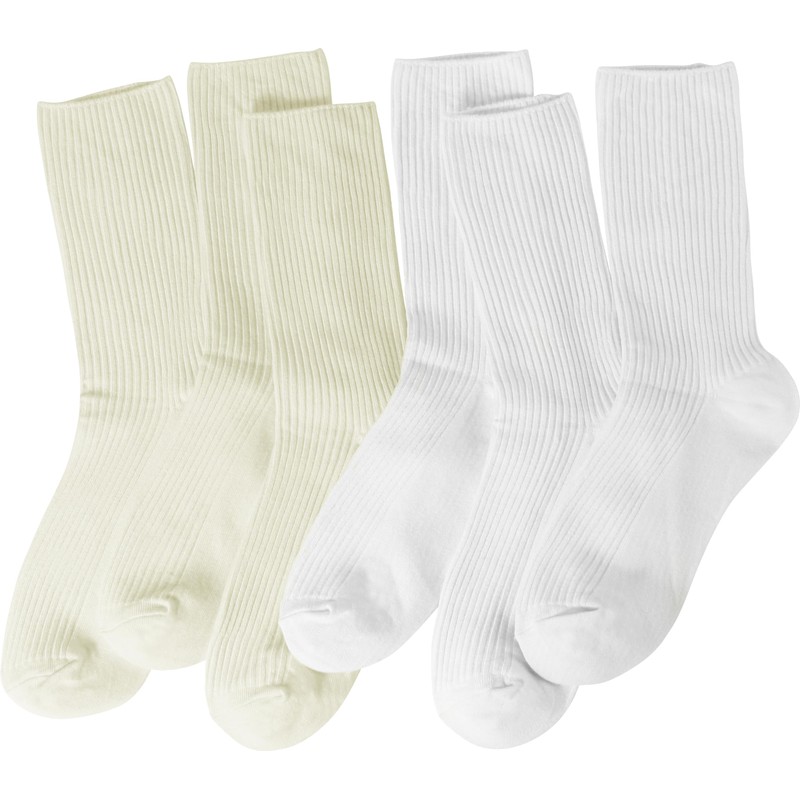 BomKinta Calf Socks for Women Thin Solid Cotton Crew Socks