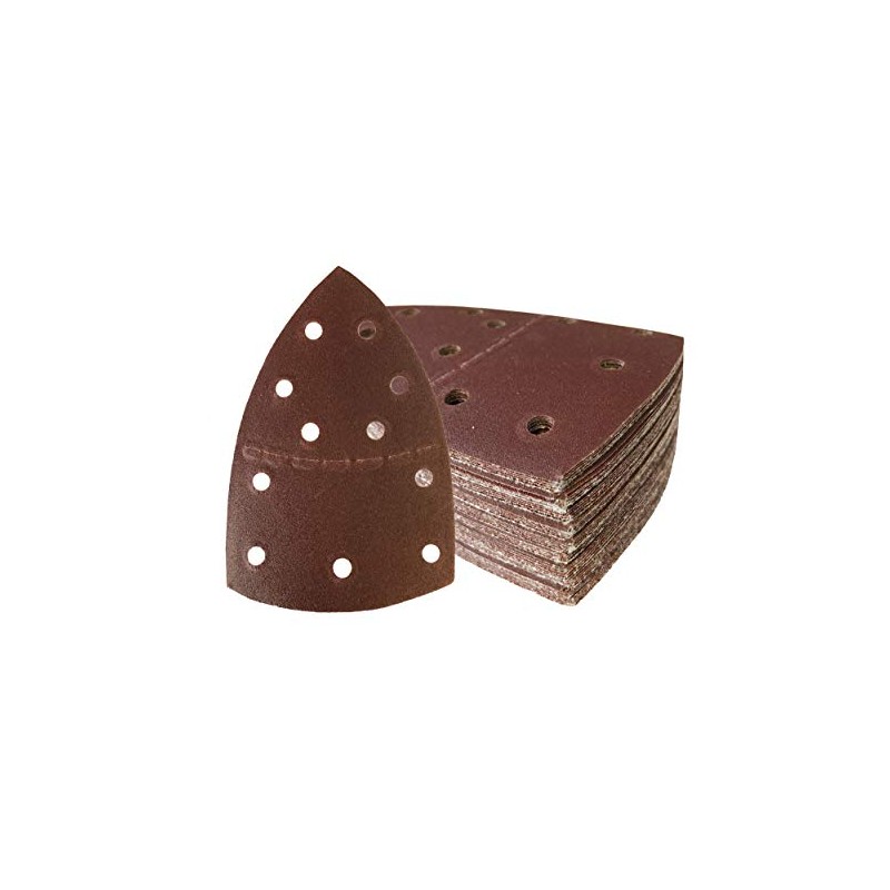 Prio Sanding Triangles │ Velcro Sanding Sheets │ 50 Pieces