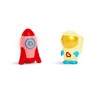 Munchkin Galaxy Buddies 011229 Waterproof Glow Bath Toy Set -