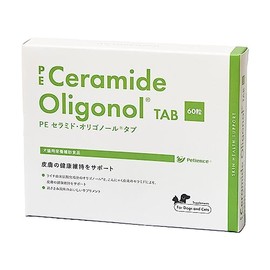 PE Ceramide Oligonol Tub 60 Tablets for Dogs and Cats