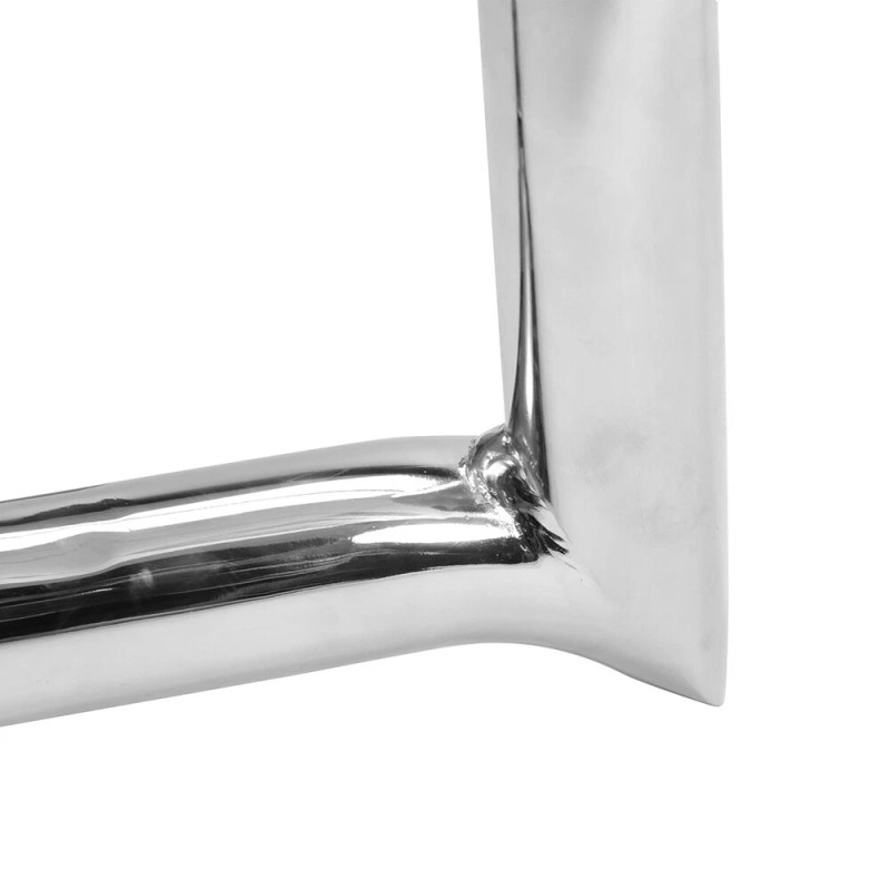 vool2807 10" Silver Meat Hook Monkey Bar Ape Hangers Handlebar