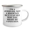 Jeweler's Camping Mug Gift from Friends to Jeweler for Christmas