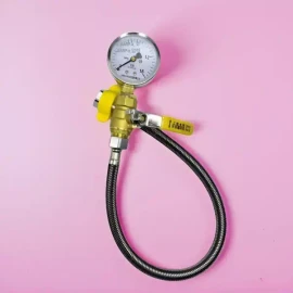 가정용 테스트기 테스터 수압계 측정기 [포함 충격 방지형 게이지] Domestic Test Gauge Tester Water Pressure Meter [Includes Shockproof Gauge]