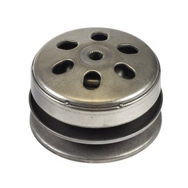 AlveyTech Complete Clutch Assembly with Driver Pulley & Clutch Bell for GY6 125cc & 150cc GY6 Scooters & Go Karts