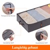 Lifewit Pack of 2 Underbed Storage Boxes, 65L Foldable Clothes
