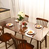 ETECHMART 19 x 63 Inch Clear Table Cover Protector, 1.5mm