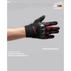 Motorcycle Gloves,Motorcycle Riding Gloves,Motorbike Leather Gloves Carbon Fiber Protection Touch