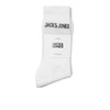 JACK & JONES Men's Tennis Socks (Pack of 5), White