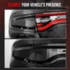 Smoked Tail Light Lens Cover Protectors Compatible with 2015-2024 for