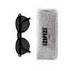 IZIPIZI Sunglasses #F Model Boston Folding Sunglasses (Black/Gray)