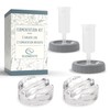 Elementi Fermentation Weights Kit - Set of 2 Glass Fermenting