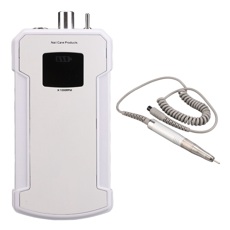 Nail Grinding Machine 35000RPM Electric LCD Low Noise Nail File