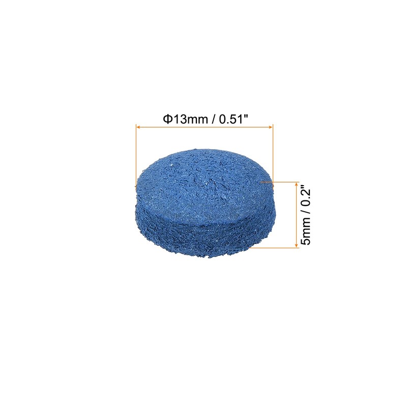 PATIKIL 13mm Dia Pool Cue Tips, 50 Pack Pool Billiard